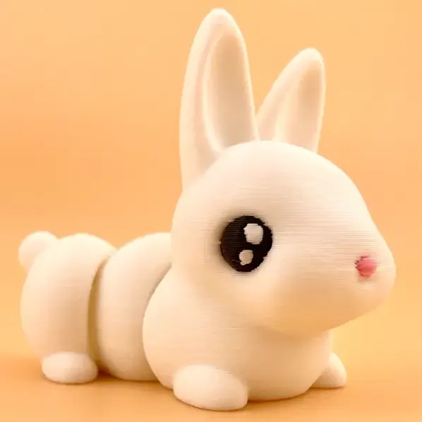 3D printed articulated bunny