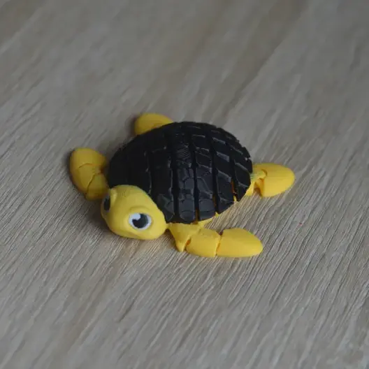 3D printed flexi turtle